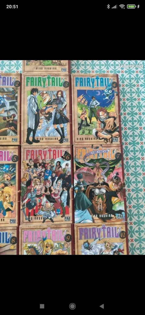 Manga Fairy Tail - 9 volumes – photo 2